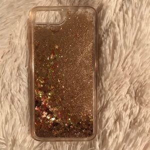 Glitter Filled iPhone 7 Plus case.